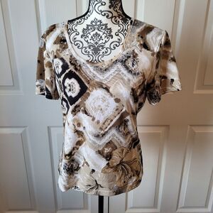 Click collection wearable art woman's Short sleeve shirt